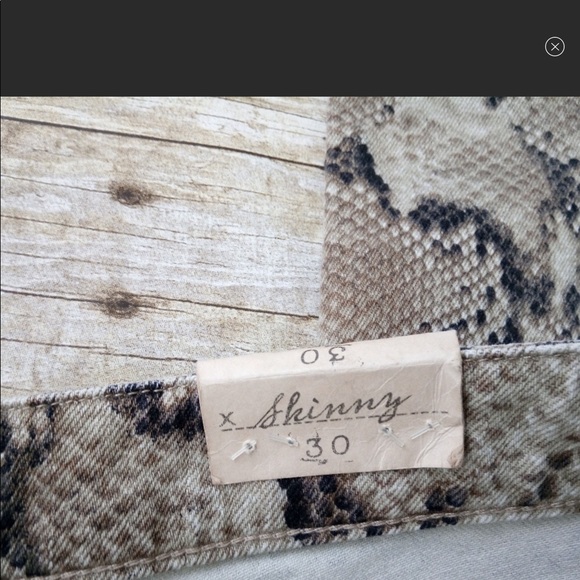 Ralph Lauren Denim Supply Python Jeans - Picture 3 of 7